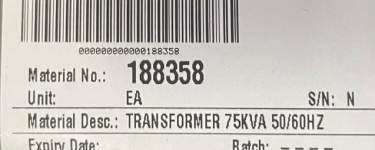 Trafo V52-75 KVA-0001